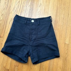Jesse Kamm shorts - black size 6